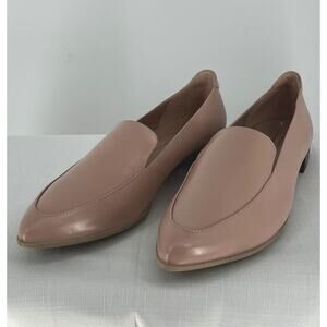 Ecco Shape Pointy Ballerina Flat US Sz 10-10.5 Rose Dust Color